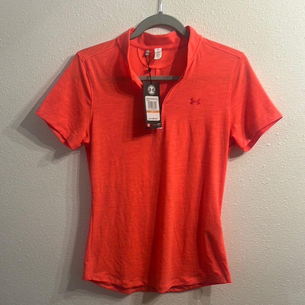 Under Armour Women's Red Polo Shirt
